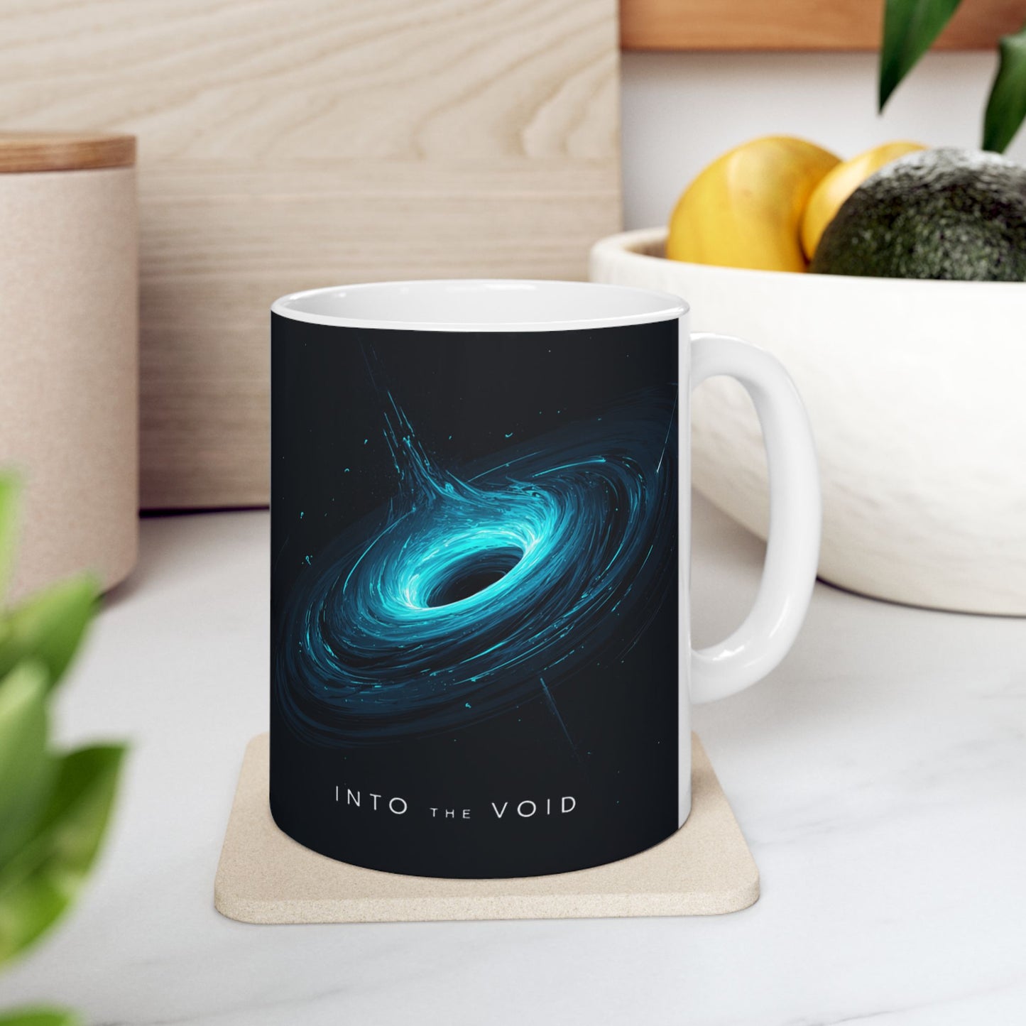 Into the Void | Cosmic Black Hole Mug | EchoVoid 11oz