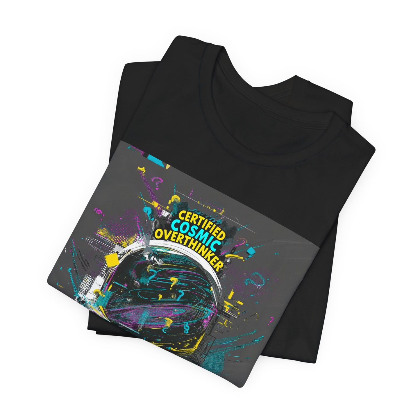Certified Cosmic Overthinker | Astronaut Helmet T-Shirt | EchoVoid