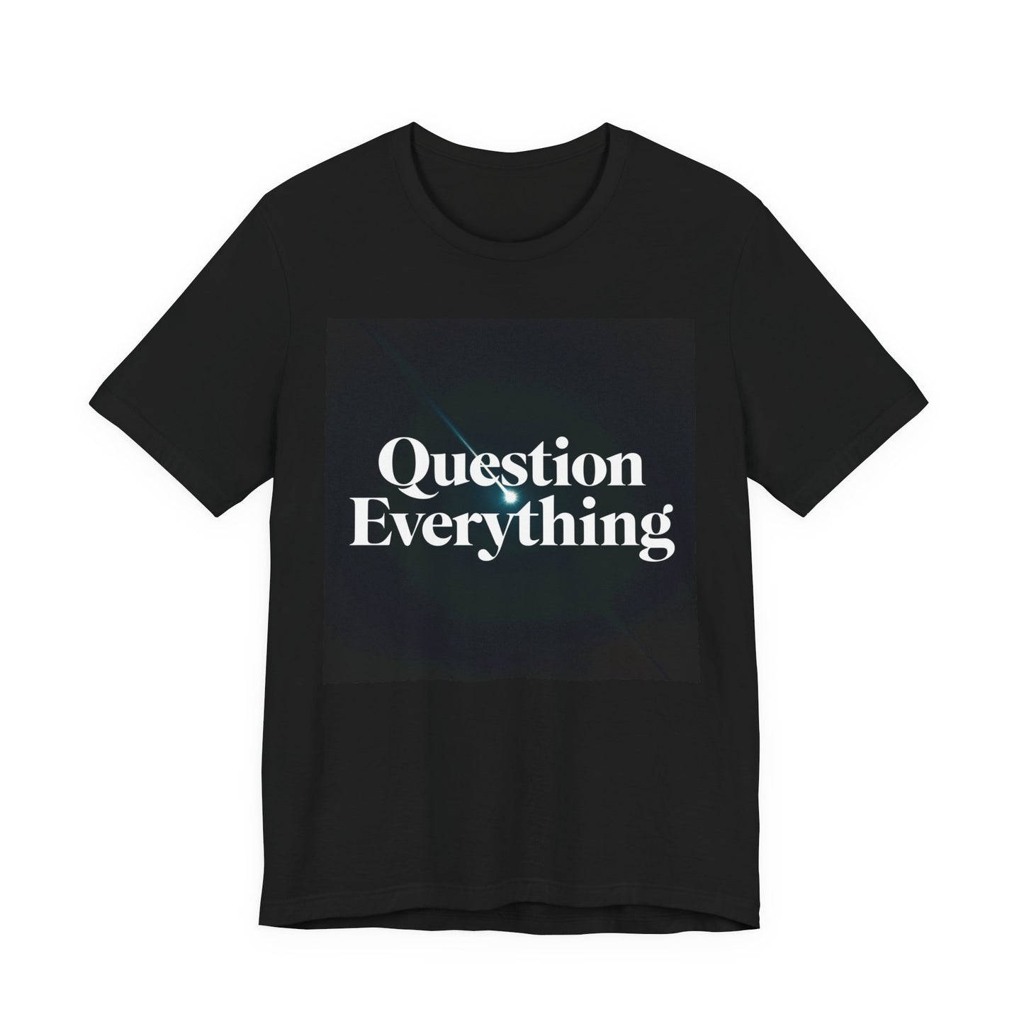Question Everything | Shooting Star T-Shirt | EchoVoid
