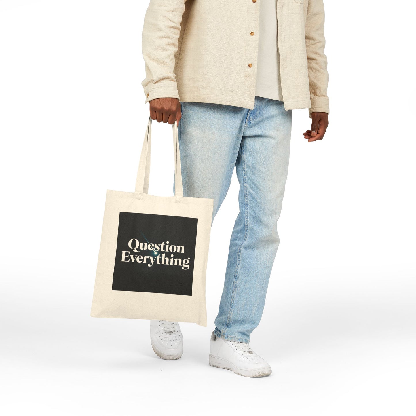 Question Everything Tote Bag
