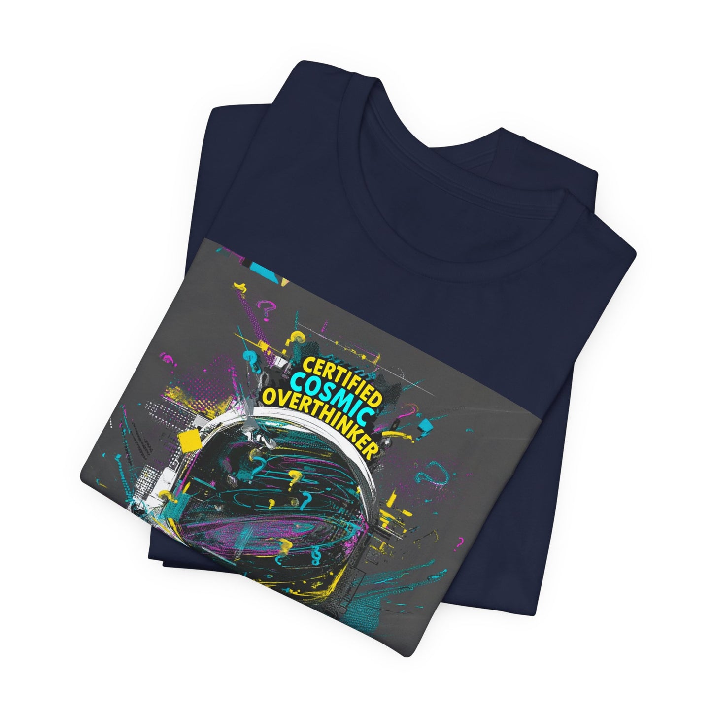 Certified Cosmic Overthinker | Astronaut Helmet T-Shirt | EchoVoid