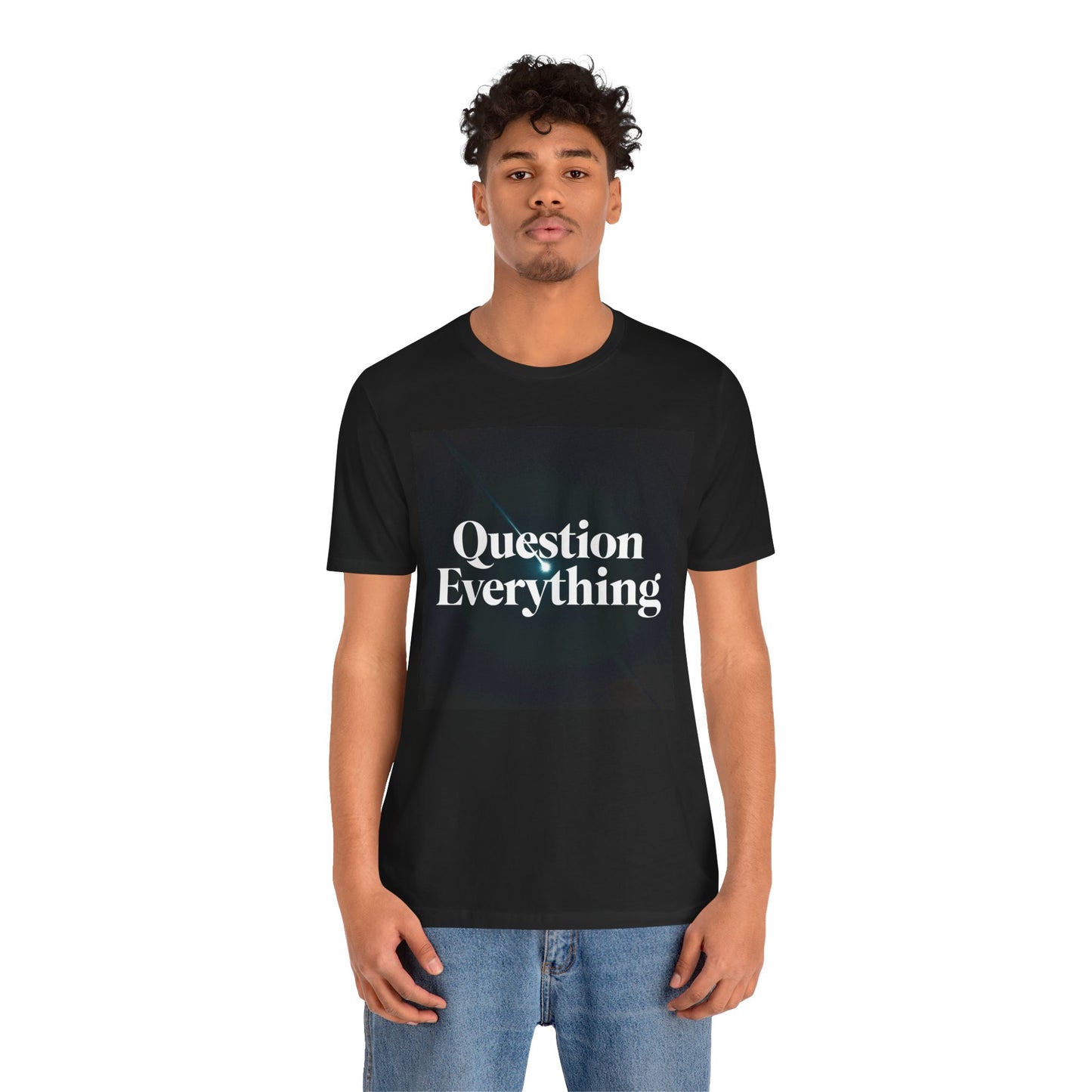 Question Everything | Shooting Star T-Shirt | EchoVoid