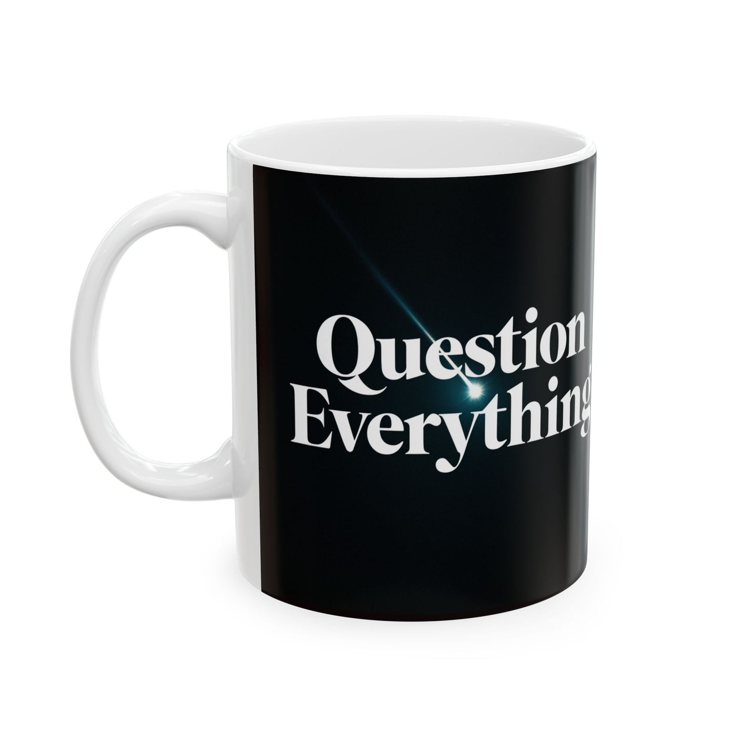 Question Everything | Shooting Star Mug | EchoVoid 11oz