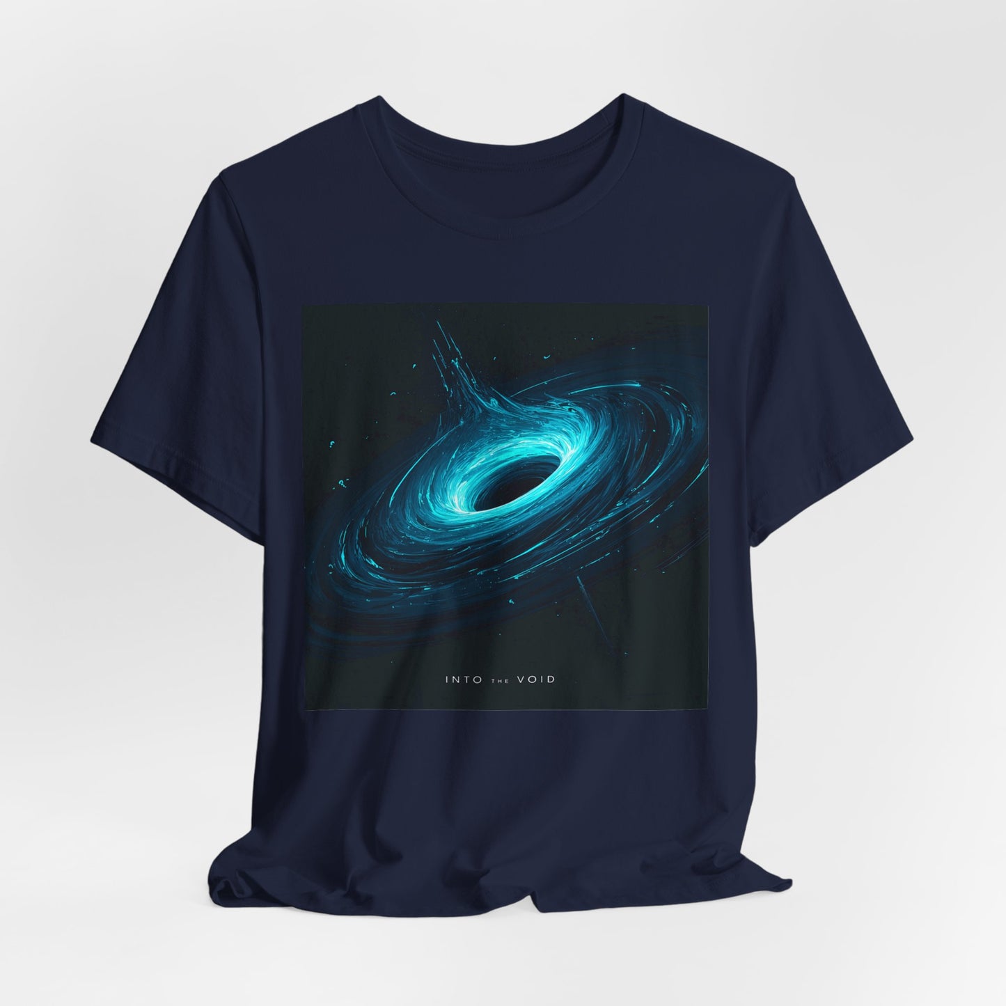 Into the Void | Cosmic Black Hole T-Shirt | EchoVoid