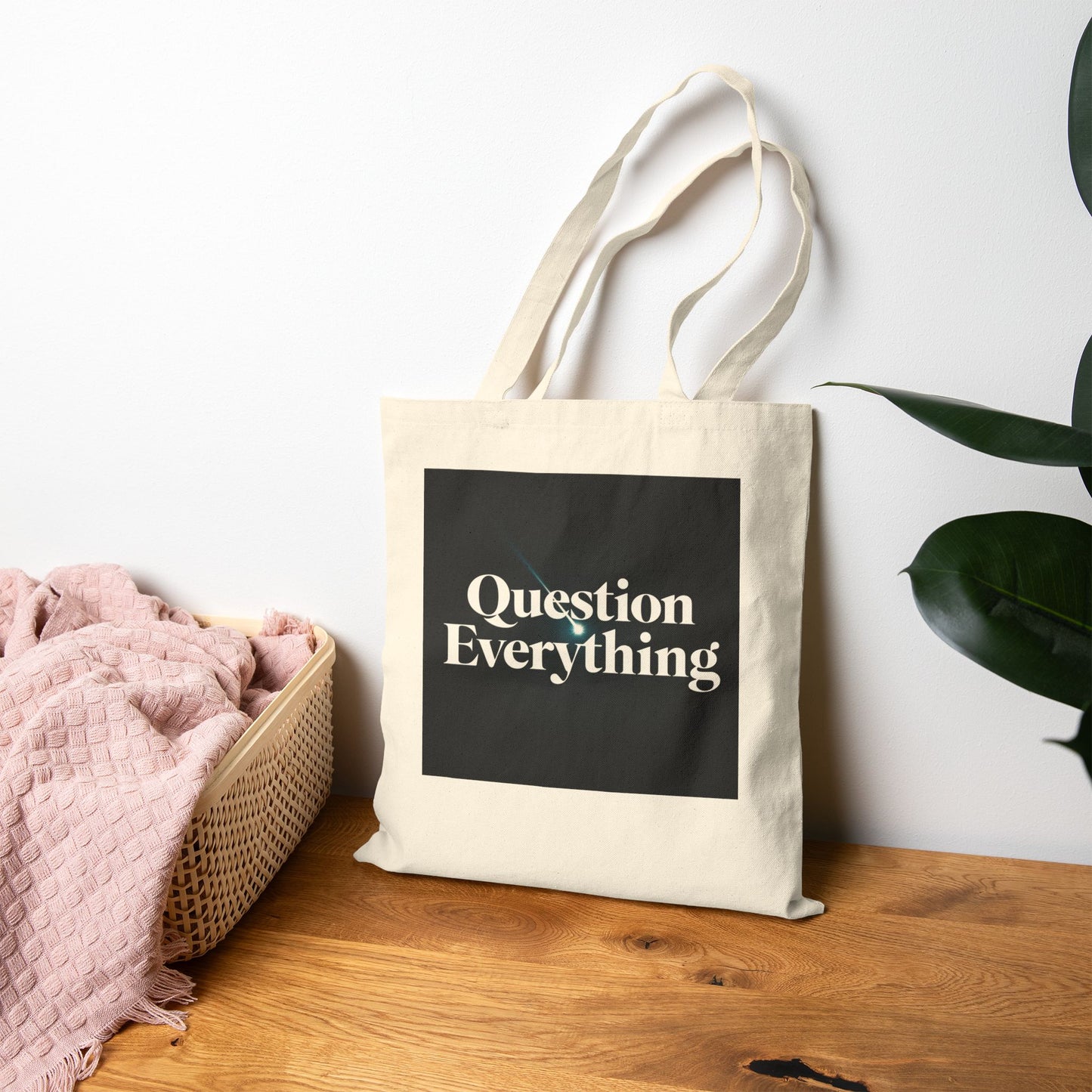 Question Everything Tote Bag