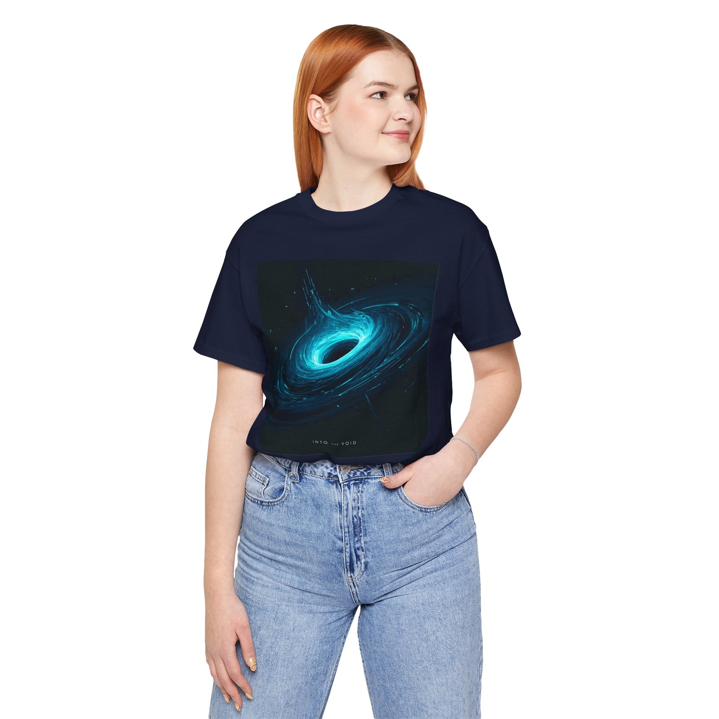 Into the Void | Cosmic Black Hole T-Shirt | EchoVoid