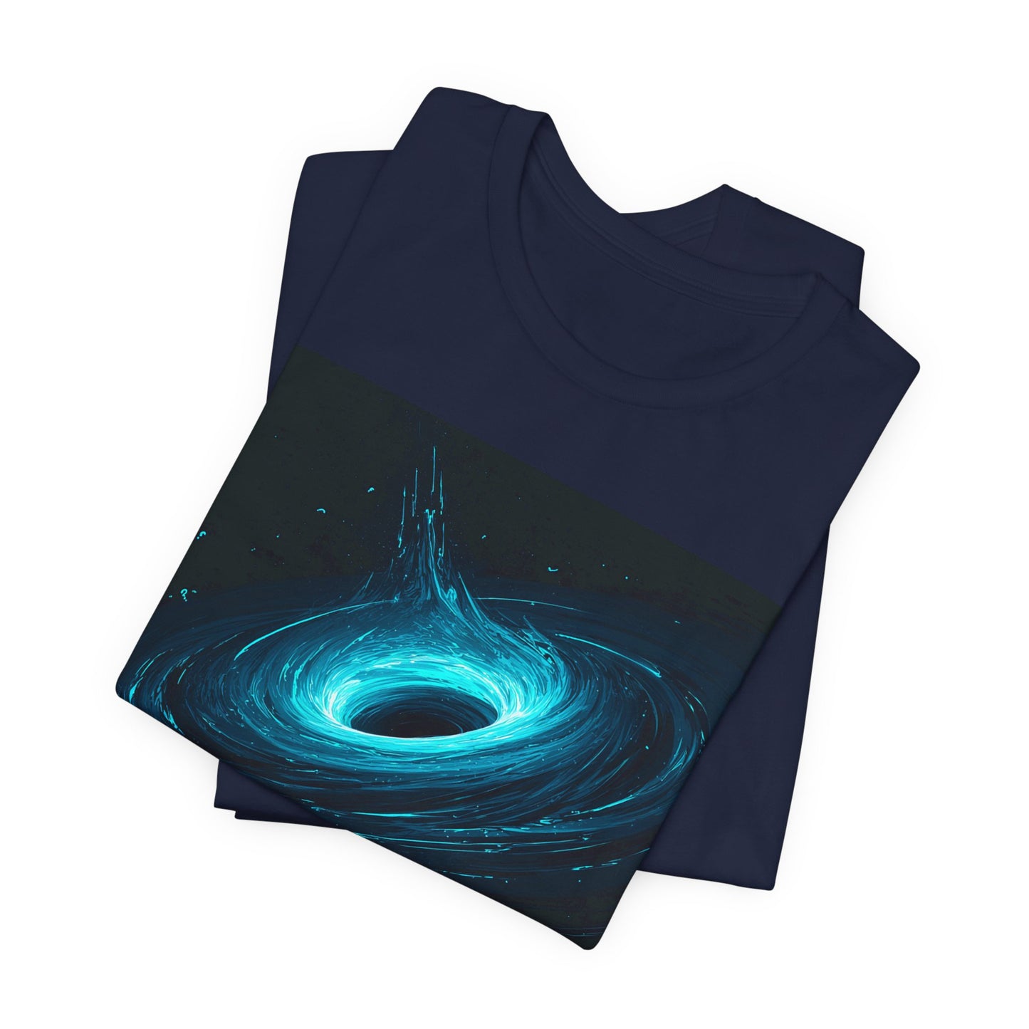 Into the Void | Cosmic Black Hole T-Shirt | EchoVoid