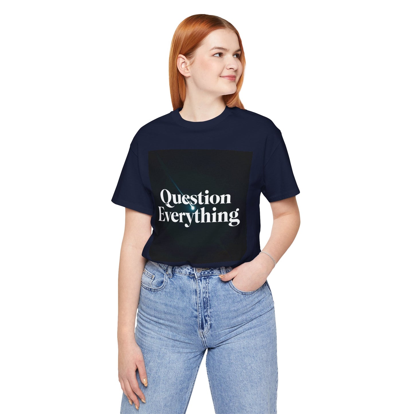 Question Everything | Shooting Star T-Shirt | EchoVoid