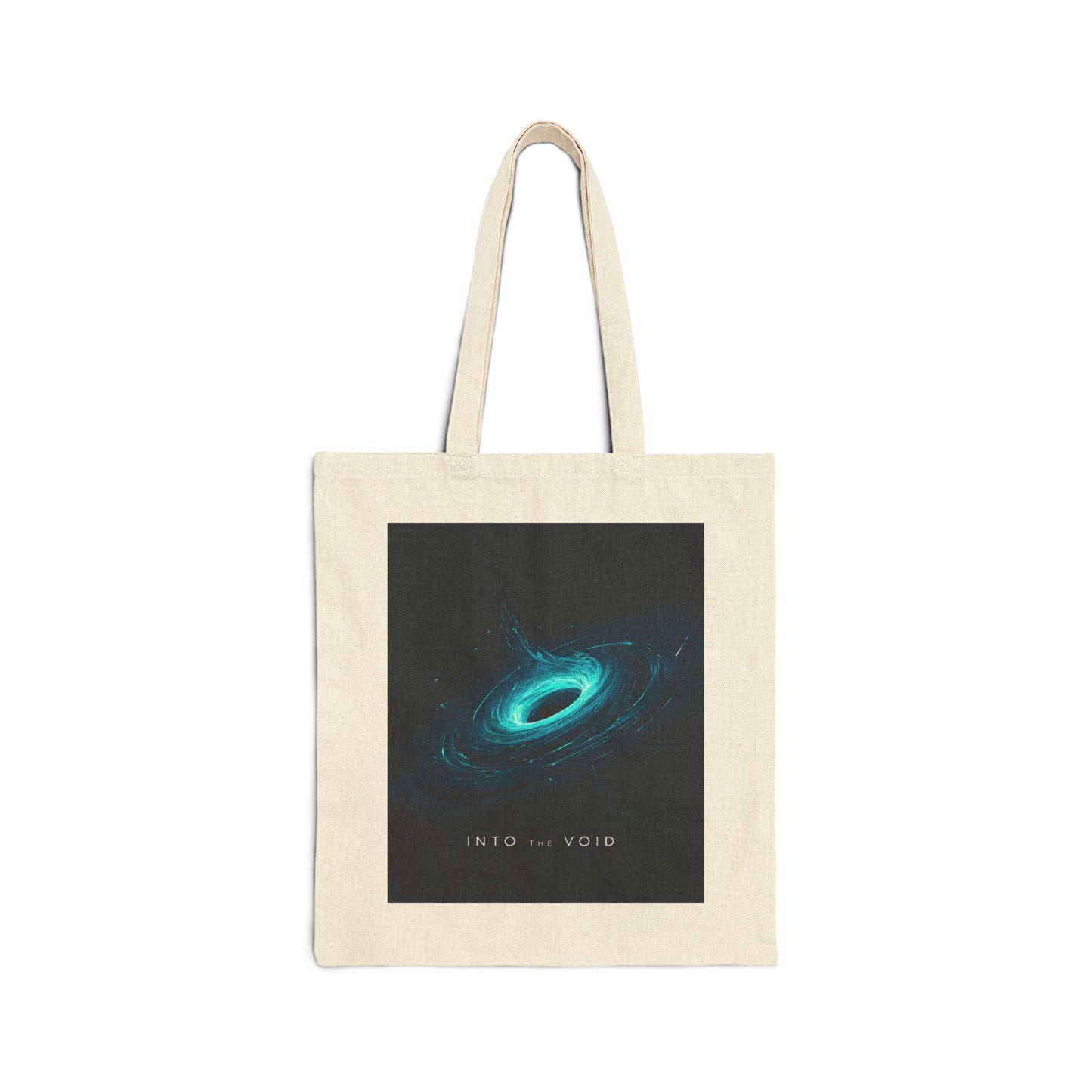 Into the Void | Cosmic Black Hole Tote Bag | EchoVoid