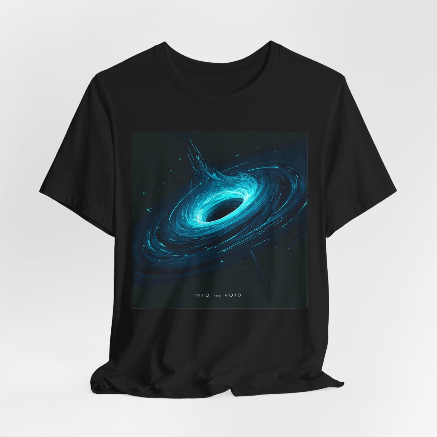Into the Void | Cosmic Black Hole T-Shirt | EchoVoid