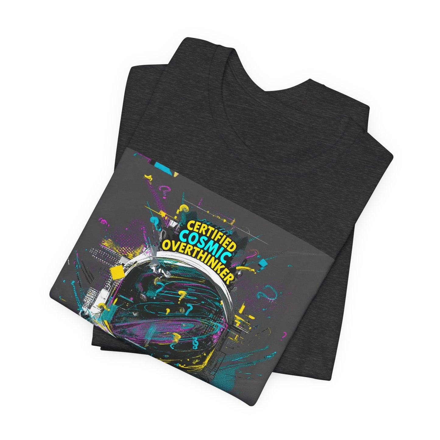 Certified Cosmic Overthinker | Astronaut Helmet T-Shirt | EchoVoid