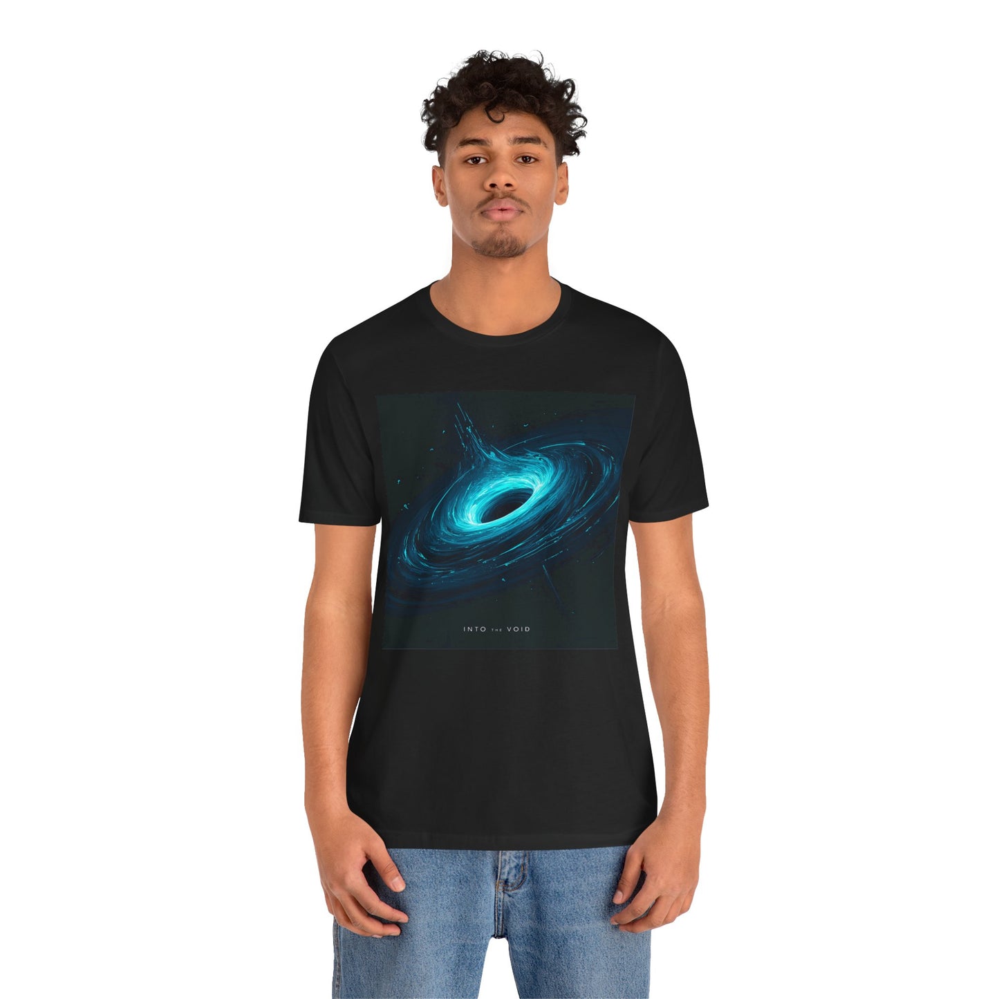 Into the Void | Cosmic Black Hole T-Shirt | EchoVoid