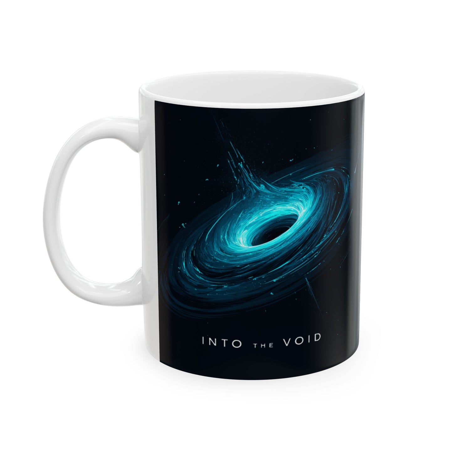Into the Void | Cosmic Black Hole Mug | EchoVoid 11oz