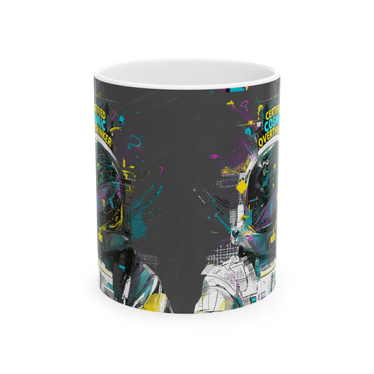 Certified Cosmic Overthinker | Funny Astronaut Mug | EchoVoid 11oz